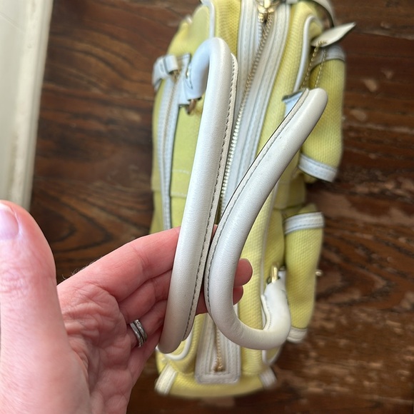 Coach Canvas And Leather Cargo Bag - Picture 2 of 9